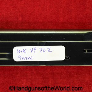 H&K, VP70Z, 9mm, Magazine-Clip, magazine, clip, mag, original, collectible, VP, 70, Z, German, Germany, handgun, pistol, VP-70, VP 70, Heckler & Koch