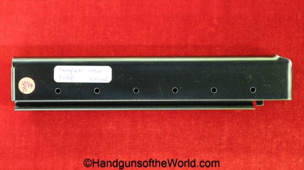 Thompson, SMG, .45acp, Sub-Machine Gun, Magazine-Clip, magazine, mag, clip, original, collectible, The Seymour Products Co, Tommy, 45, .45