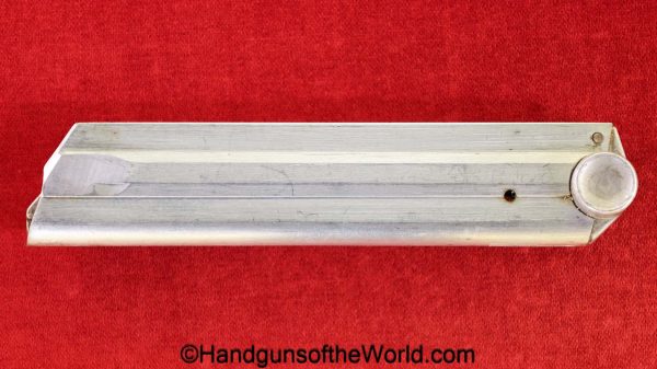 Luger, P.08, 9mm, Magazine-Clip, #3320, WWII, Era, WW2, 3320, original, collectible, Police, Eagle/B, E/B, magazine, mag, clip, German, Germany, P08, P 08
