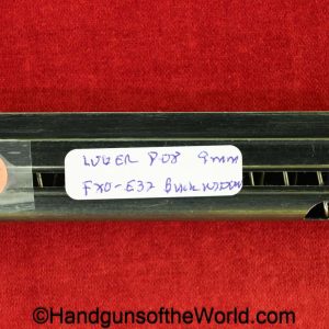 Luger, P.08, 9mm, Black Widow, Magazine, Clip, Mag, Original, Collectible, P08, P 08, P-08, German, Germany, WWII, WW2, Handgun, Pistol, Hand gun