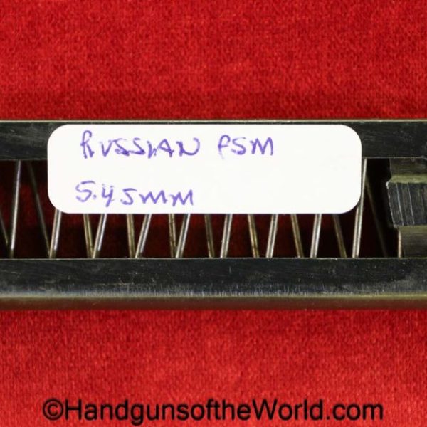 Russian, PSM, 5.45mm, Magazine-Clip, Magazine, Mag, Clip, original, collectible, 5.45, Soviet, USSR, Soviet Union, Cold War, unnumbered, No, #, Number