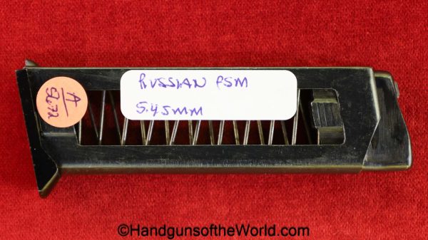 Russian, PSM, 5.45mm, Magazine-Clip, Magazine, Mag, Clip, original, collectible, 5.45, Soviet, USSR, Soviet Union, Cold War, unnumbered, No, #, Number