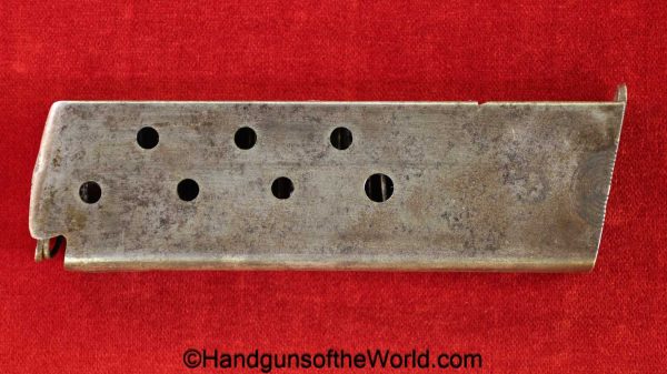 Campo-Giro, 1913-16, 9mm, Magazine-Clip, #3764, 3764, magazine, mag, clip, original, collectible, Spain, Spanish, model, 1913, 1916, Campo Giro, Largo