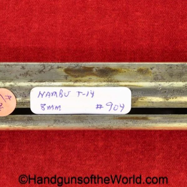 Nambu, Type 14, 8mm, #904, Magazine-Clip, 904, magazine, mag, clip, original, collectible, Japan, Japanese, WWII, WW2, handgun, pistol, Type, 14, T