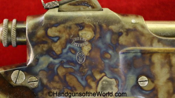 Bittner, 1896, 7.7mm, Repeating Pistol, Fantastic, 1893, Austrian, Austria, handgun, pistol, collectible, antique, repeating, non-FFL, non FFL, oddity