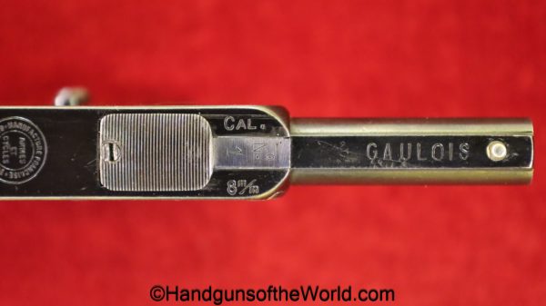 Gaulois, No 1, 8mm, Palm Pistol, With Box, Boxed, French, France, No1, No.1, Palm, Pistol, antique, collectible, non-FFL, non FFL, oddity, unique, cool