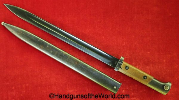 German, G33/40, Bayonet, DOT 42, 1942, 42, dot, Germany, WWII, WW2, Bayo, original, collectible, G33, 40, G33-40, Gewehr, 33, 33/40, vintage, real, old