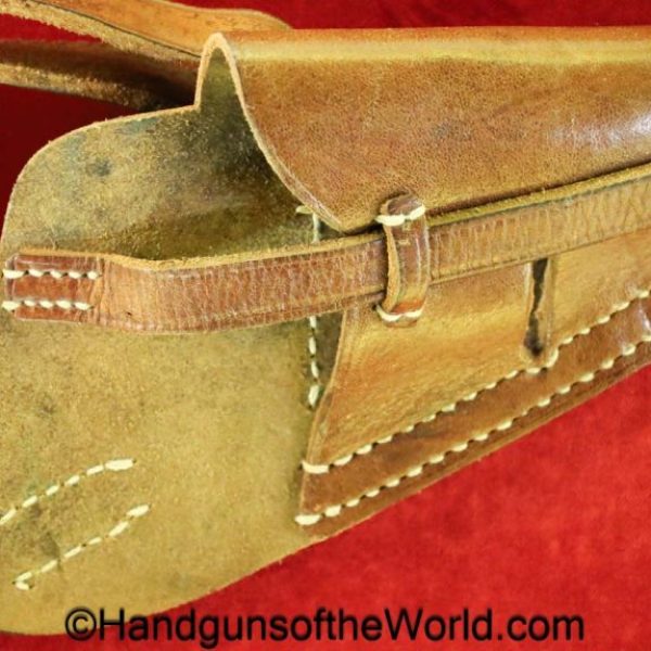 German, Vest Pocket, Pistol, Shoulder Holster, WWII, Era, WW2, Germany, original, collectible, VP, holster, shoulder, unmarked, Walther, CZ, Duo, 9, 8, model