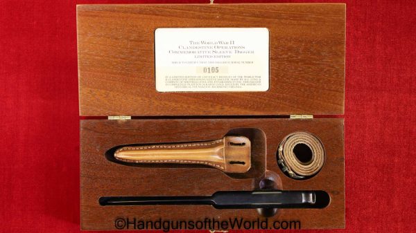 Sleeve Dagger, Commemorative, with Case, The World War II Clandestine Operations Commemorative Sleeve Dagger, Limited Edition, The American Historical Foundation