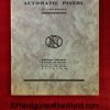 FN, Browning, High Power, Manual, Pre-War, Pre War, original, collectible, English, language, dated, March, 1935, Green Cover, Green, BHP, Hi Power