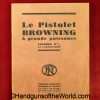 FN, Browning, High Power, Manual, Pre-War, Pre War, original, collectible, French, language, dated, March 1939, 1939, France, Belgian, Belgium, BHP, Hi Power
