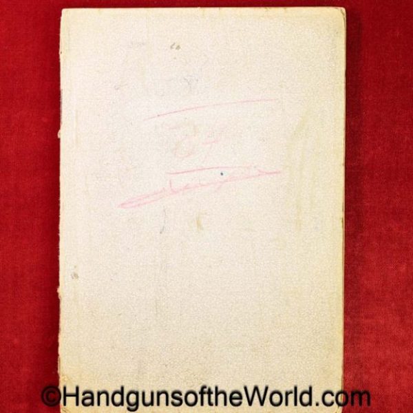 Browning, FN, 1903, Manual, Turkish, Ottoman, Turkey, Ottoman Empire, original, collectible, Farsi, Rare, vintage, old, historic, historical, real