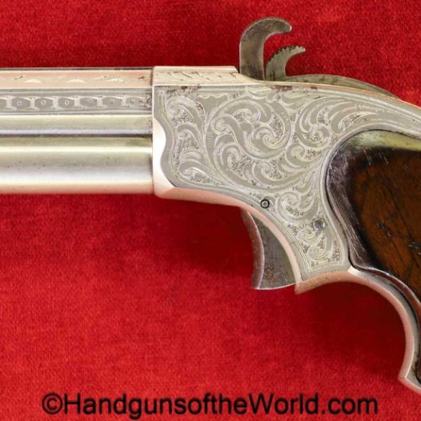 Remington, Rider Magazine Pistol, .32, Factory Engraved, Rider, Magazine Pistol, pistol, handgun, antique, collectible, repeating, non-FFL, non FFL, Americana