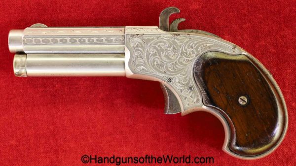 Remington, Rider Magazine Pistol, .32, Factory Engraved, Rider, Magazine Pistol, pistol, handgun, antique, collectible, repeating, non-FFL, non FFL, Americana