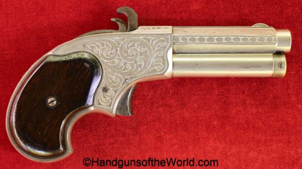 Remington, Rider Magazine Pistol, .32, Factory Engraved, Rider, Magazine Pistol, pistol, handgun, antique, collectible, repeating, non-FFL, non FFL, Americana