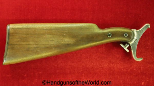 S&W, New Model No3, Revolver, Shoulder Stock, #13191, 13191, original, collectible, New Model, No3, No.3, Smith and Wesson, Smith & Wesson, Stock