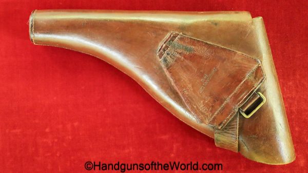 Webley, Mark VI, Revolver, Holster, Belt Rig, Rig, Brown, leather, Finnagans ltd, 1916, original, collectible, Mark 6, British, English, WWI, WW1