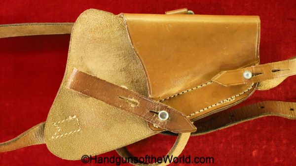 Walther, PPk, Shoulder Holster, 1945, Tan, leather, Pistol, Holster, Carl Kuntze-Denig SA, PP, Sauer, 38, Mauser, HSc, original, collectible, WWII, WW2