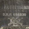 Walther, PPk, Holster, Theuermann, Dropping Pattern, Akah, black, leather, original, collectible, SS, RSHA, German, Germany, WWII, WW2, handgun, pistol