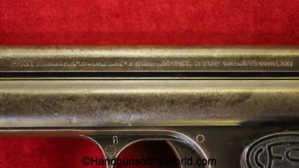 Frommer, Stop, 7.65mm, German, WWI, Imperial Proofed, Germany, WW1, handgun, pistol, C&R, collectible, 7.65, 32, .32, acp, auto, pocket, Austrian, Hungarian