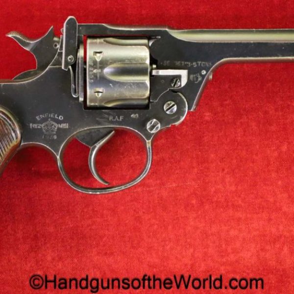 Enfield, No2, MK I, Revolver, .38, Dated, 1939, RAF, British, English, WWII, WW2, No2 Mk I, handgun, C&R, collectible, 38, No.2, No 2, MkI, Mk1, Mk.I