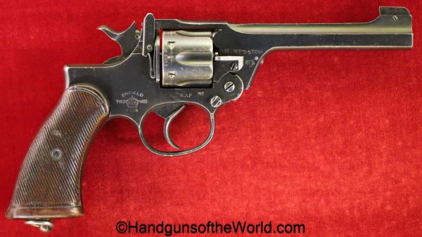 Enfield, No2, MK I, Revolver, .38, Dated, 1939, RAF, British, English, WWII, WW2, No2 Mk I, handgun, C&R, collectible, 38, No.2, No 2, MkI, Mk1, Mk.I