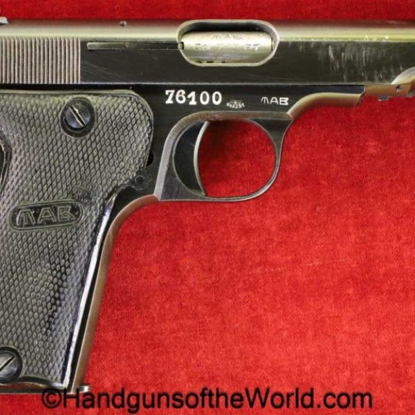 MAB, Model D, 7.65mm, German, WWII, WW2, Germany, D, Model, handgun, pistol, C&R, collectible, pocket, 7.65, 32, .32, acp, auto, France, French