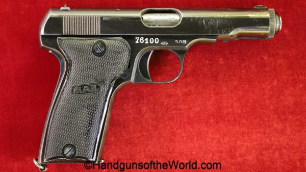 MAB, Model D, 7.65mm, German, WWII, WW2, Germany, D, Model, handgun, pistol, C&R, collectible, pocket, 7.65, 32, .32, acp, auto, France, French