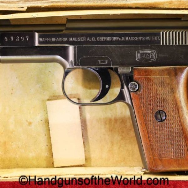 Mauser, 1910, Side Latch, 6.35mm, with Original Box, Boxed, with Box, German, Germany, handgun, pistol, C&R, collectible, Sidelatch, VP, Vest Pocket, Pocket