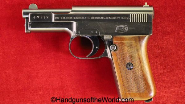 Mauser, 1910, Side Latch, 6.35mm, with Original Box, Boxed, with Box, German, Germany, handgun, pistol, C&R, collectible, Sidelatch, VP, Vest Pocket, Pocket