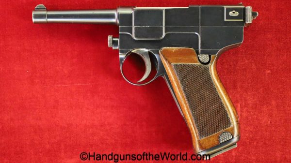 Glisenti, 1910, 9mm, Naval Wood Grips, Naval, Navy, Wood Grips, Italy, Italian, WWI, WW1, handgun, pistol, C&R, collectible, model, Wood, Wooden, Grips