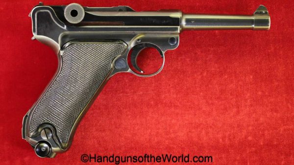 Mauser, P.08, Luger, BYF 42, 9mm, Black Widow, German, Germany, WWII, WW2, handgun, pistol, C&R, collectible, byf, 42, 1942, P08, P 08, P-08, byf-42