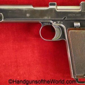 Steyr Hahn, 1911, 9mmP, German, Police, Conversion, Eagle L, E/L, Steyr, Hahn, handgun, pistol, C&R, collectible, WWII, WW2, Germany, 9mm, Hahn
