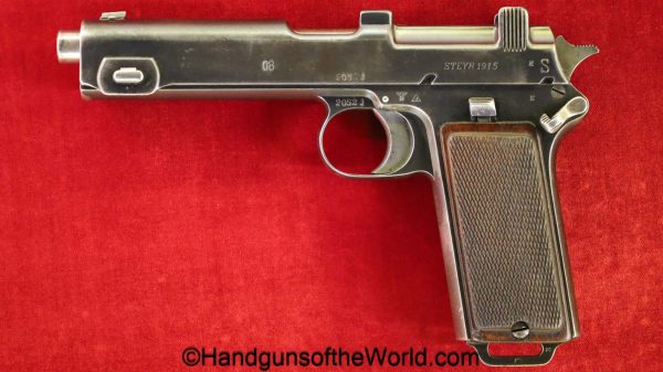 Steyr Hahn, 1911, 9mmP, German, Police, Conversion, Eagle L, E/L, Steyr, Hahn, handgun, pistol, C&R, collectible, WWII, WW2, Germany, 9mm, Hahn