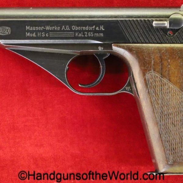Mauser, HSc, 7.65mm, German, WWII, Police, Eagle L, Proofed, handgun, pistol, C&R, collectible, pocket, Germany, WW2, 7.65, 32, .32, acp, auto, E/L