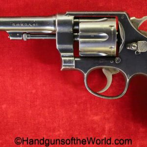 S&W, 1917, Revolver, .45acp, British Proofed, British, English, handgun, C&R, collectible, WWI, WW1, WWII, WW2, 1917 Revolver, 45, .45, acp, auto, American