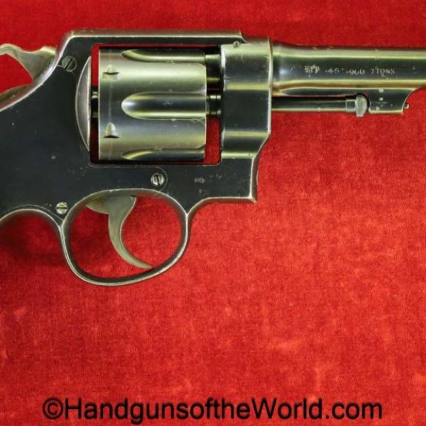 S&W, 1917, Revolver, .45acp, British Proofed, British, English, handgun, C&R, collectible, WWI, WW1, WWII, WW2, 1917 Revolver, 45, .45, acp, auto, American