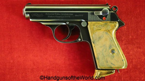 Walther, PPk, 7.65mm, WWII, Era, with Capture Paper, Fantastic, German, Germany, handgun, pistol, C&R, collectible, 7.65, 32, .32, acp, auto