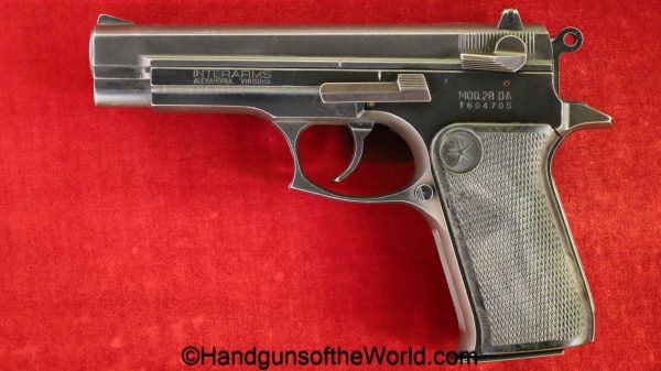 Star, Model 28DA, 9mm, Steel Frame, Spain, Spanish, handgun, pistol, collectible, Model 28, DA, Double Action, 28, Model, hand gun, Interarms