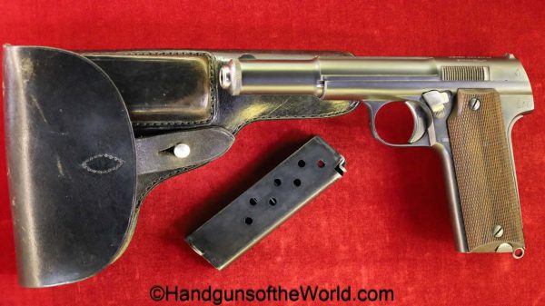Astra, 600, 9mm, handgun, pistol, C&R, collectible, German, Germany, West, W., Police, Spain, Spanish, Full Rig, West German, West Germany, GDR, W