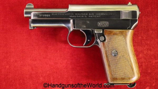 Mauser, 1914, 7.65mm, Made in Germany, German, Germany, handgun, pistol, C&R, collectible, pocket, 7.65, 32, .32, acp, auto, model, hand gun, vintage