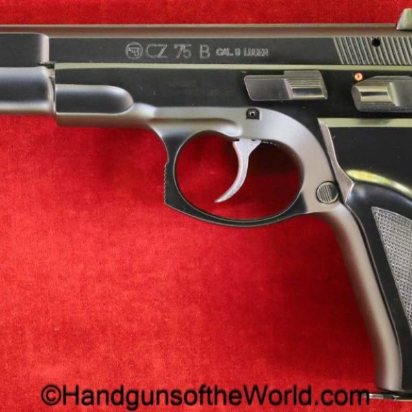 CZ 75B, 9mm, Czech, Dated, 1996, CZ, 75, B, CZ75, CZ-75, CZ 75, handgun, pistol, collectible, modern, Czechoslovakia, 75B, hand gun, tactical