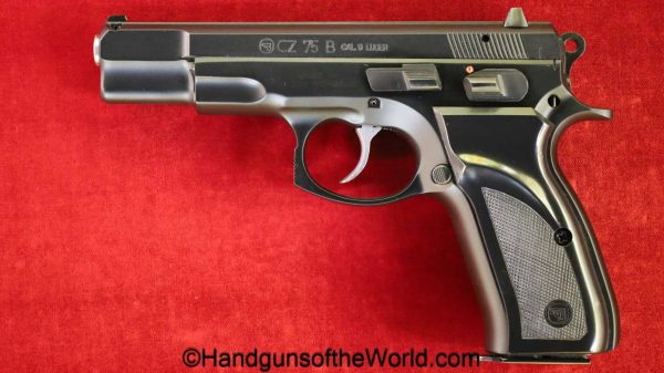 CZ 75B, 9mm, Czech, Dated, 1996, CZ, 75, B, CZ75, CZ-75, CZ 75, handgun, pistol, collectible, modern, Czechoslovakia, 75B, hand gun, tactical