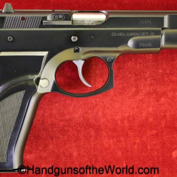 CZ 75B, 9mm, Czech, Dated, 1996, CZ, 75, B, CZ75, CZ-75, CZ 75, handgun, pistol, collectible, modern, Czechoslovakia, 75B, hand gun, tactical