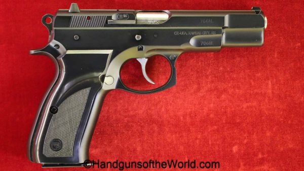 CZ 75B, 9mm, Czech, Dated, 1996, CZ, 75, B, CZ75, CZ-75, CZ 75, handgun, pistol, collectible, modern, Czechoslovakia, 75B, hand gun, tactical