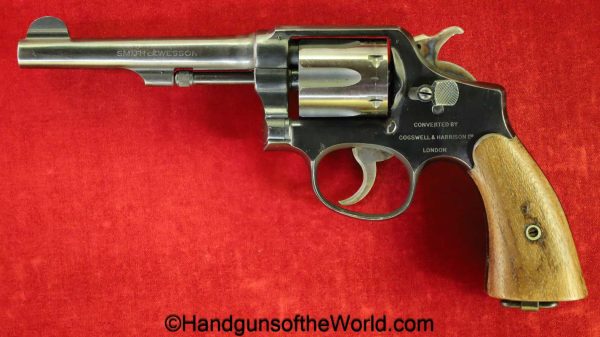 S&W, Victory, .38 Special, Cogswell & Harrison Conversion, Conversion, Cogswell & Harrison, British, 38, .38, Special, handgun, revolver, C&R, collectible