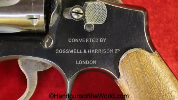 S&W, Victory, .38 Special, Cogswell & Harrison Conversion, Conversion, Cogswell & Harrison, British, 38, .38, Special, handgun, revolver, C&R, collectible
