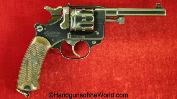 French, 1892, Lebel, Revolver, 8mm, Dated, 1904, France, handgun, C&R, collectible, WWI, WW1, WWII, WW2, hand gun, historic, vintage, calvary, model
