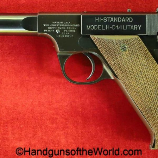 High Standard, Model H-D Military, .22lr, 4 1/2" Barrel, Outstanding, handgun, pistol, C&R, collectible, target, HD, military, model, Hi Standard, 22, .22