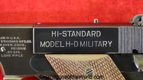 High Standard, Model H-D Military, .22lr, 4 1/2" Barrel, Outstanding, handgun, pistol, C&R, collectible, target, HD, military, model, Hi Standard, 22, .22